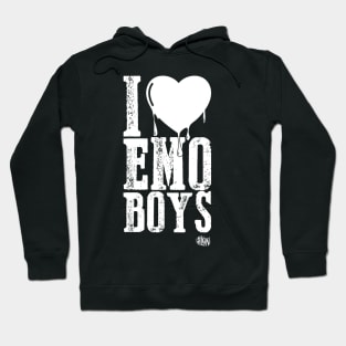 I love EMO Boys Hoodie